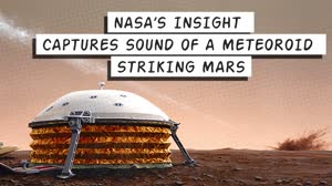 InSight Captures Sound of a Meteoroid Striking Mars